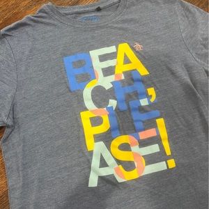 Beach Please Original Penguin by Munsingwear T-shirt